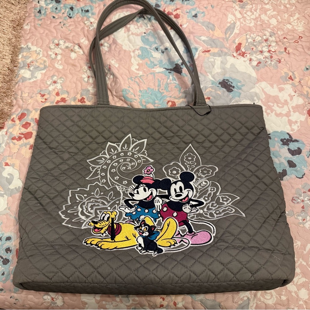 Vera Bradley Disney quilted tote
